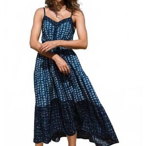 NEW CHANGE OF SCENERY addyson midi dress in denim tides